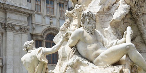Piazzas et fontaines de Rome avec visite des musées du Vatican et déjeuner